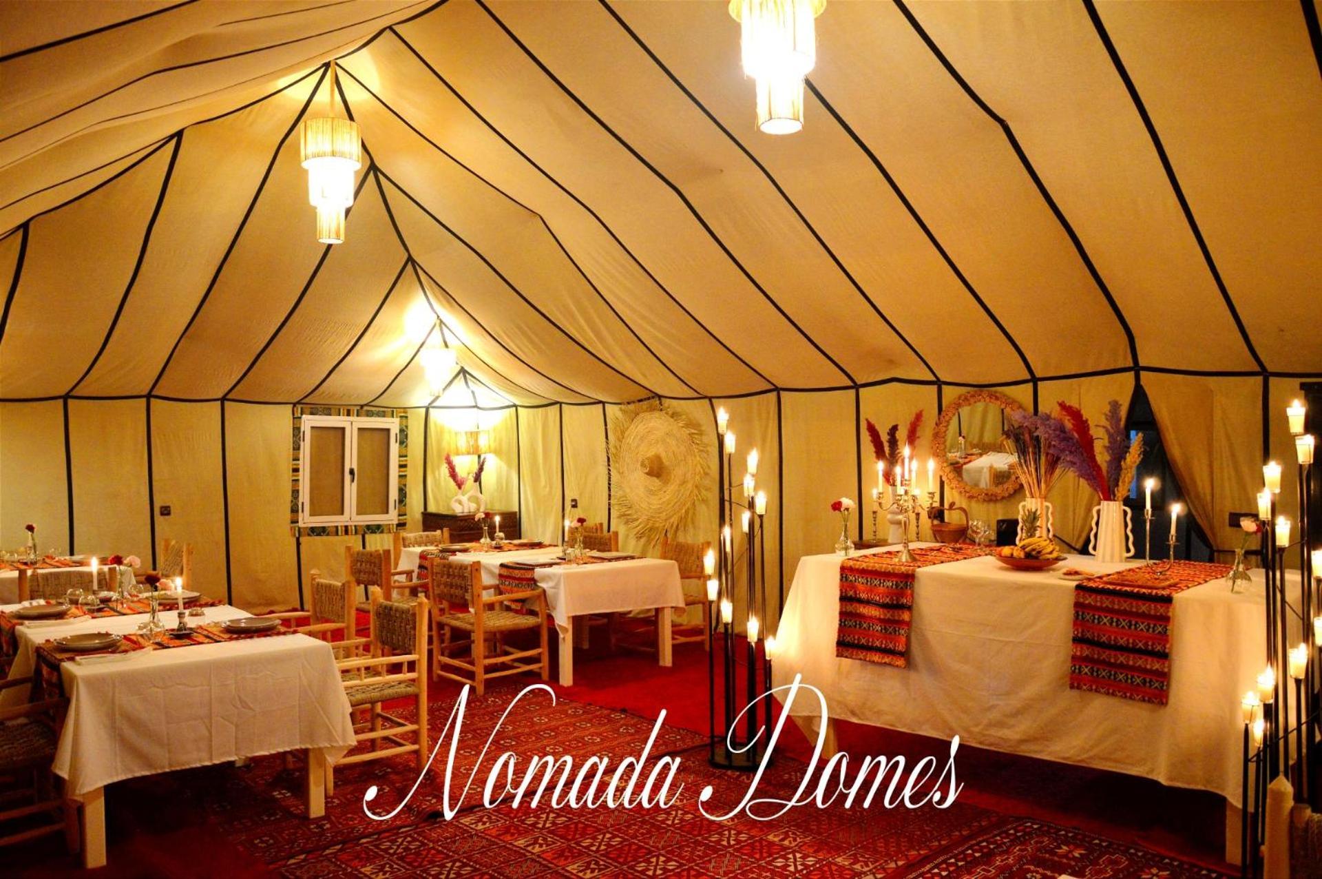 Hotel Nomada Domes Camp With Airco Merzouga Exterior foto