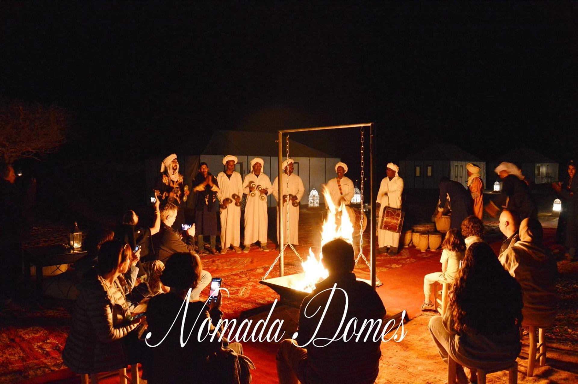 Hotel Nomada Domes Camp With Airco Merzouga Exterior foto
