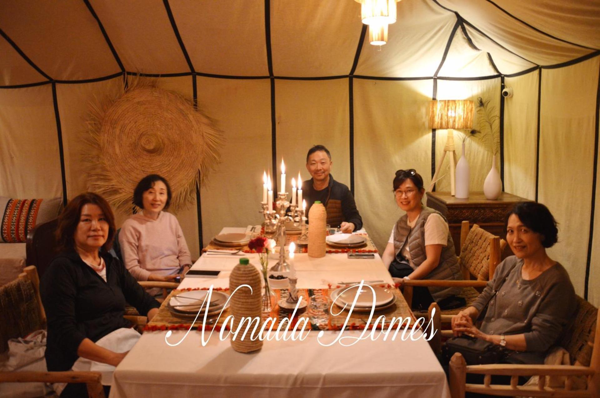 Hotel Nomada Domes Camp With Airco Merzouga Exterior foto