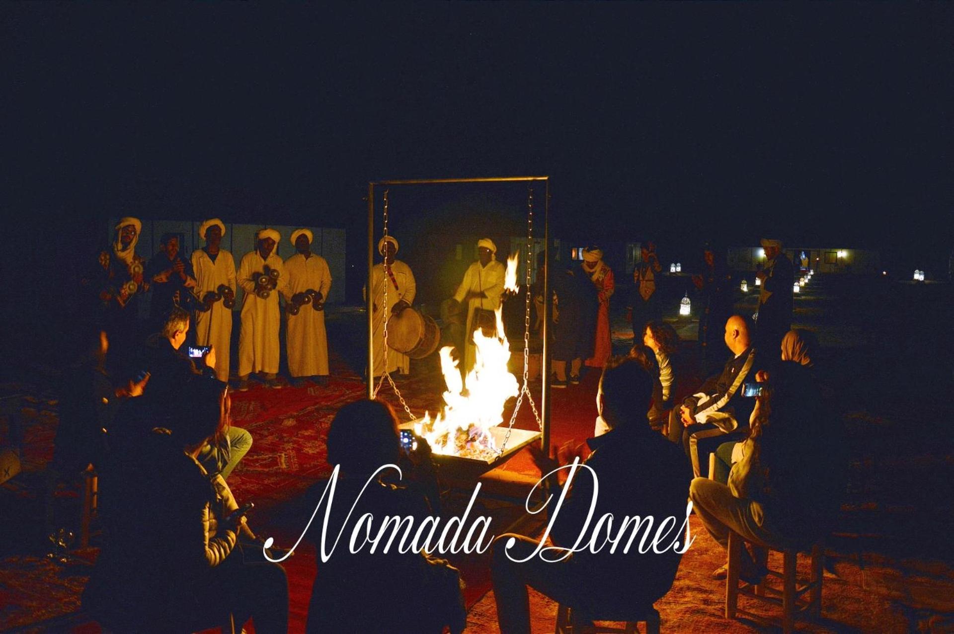 Hotel Nomada Domes Camp With Airco Merzouga Exterior foto