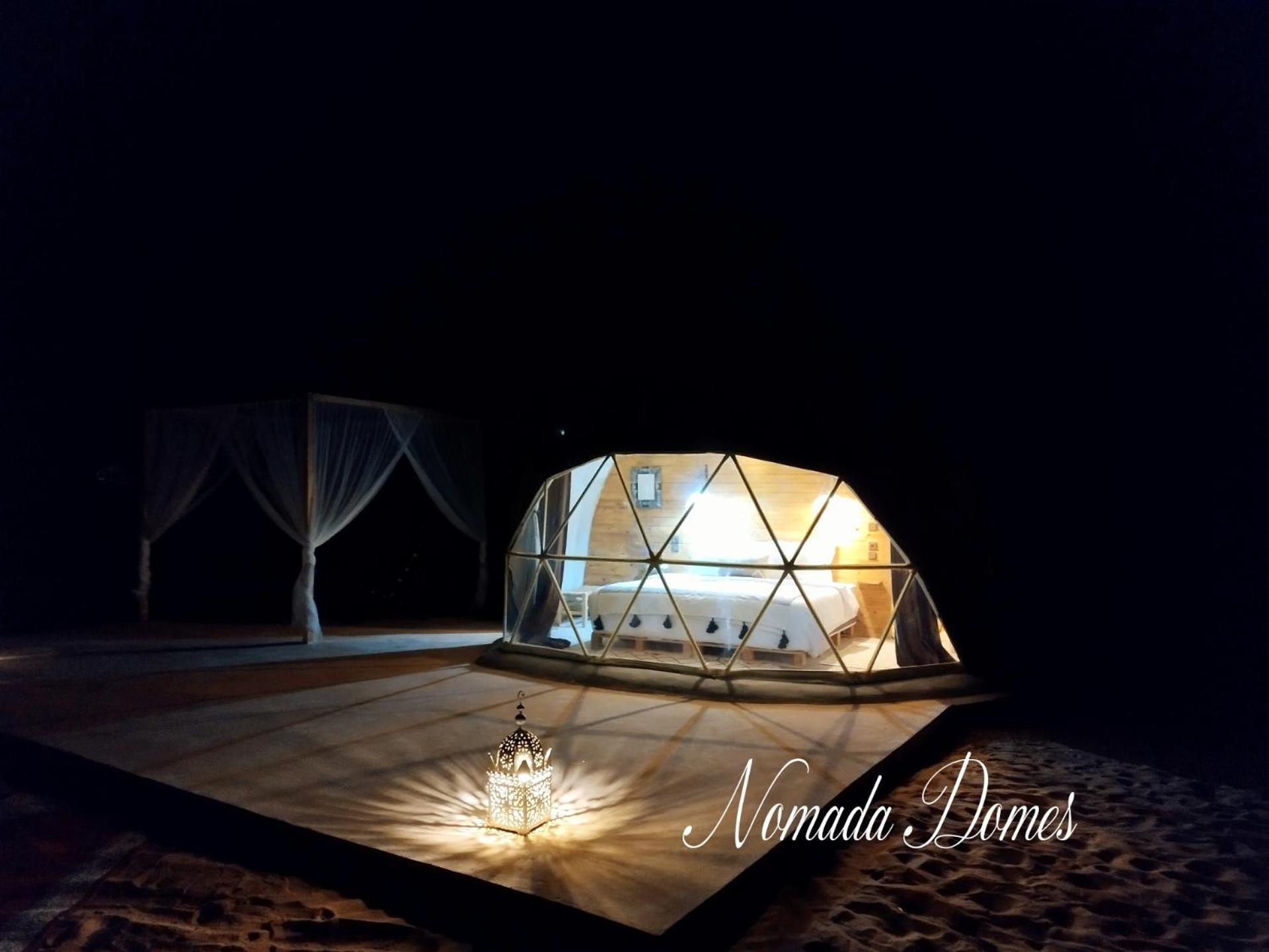 Hotel Nomada Domes Camp With Airco Merzouga Exterior foto