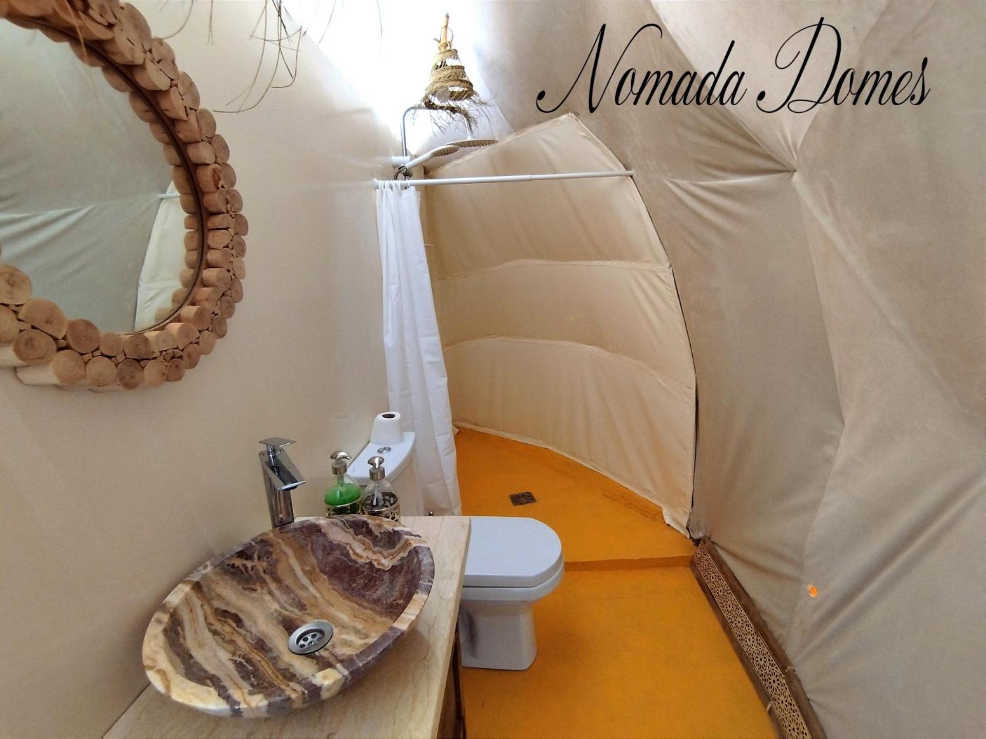 Hotel Nomada Domes Camp With Airco Merzouga Exterior foto