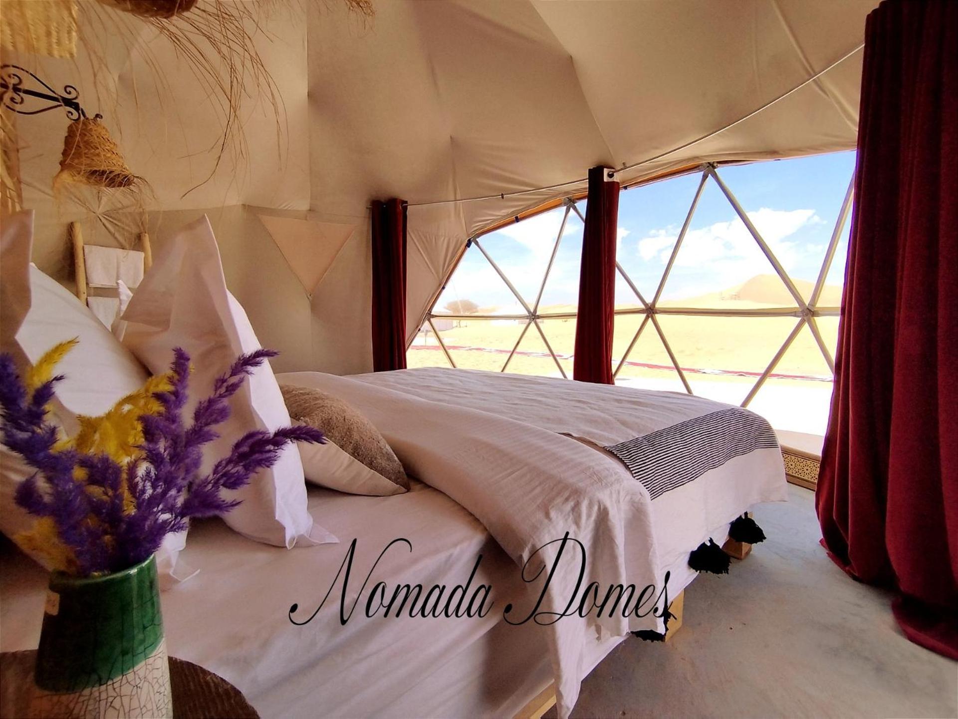 Hotel Nomada Domes Camp With Airco Merzouga Exterior foto