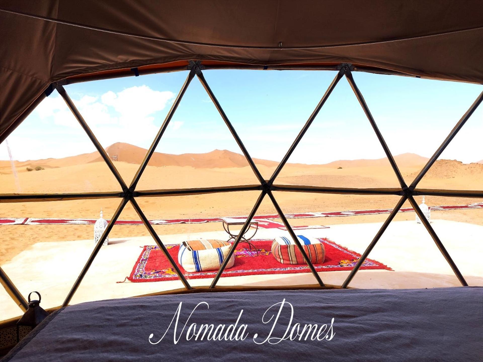 Hotel Nomada Domes Camp With Airco Merzouga Exterior foto