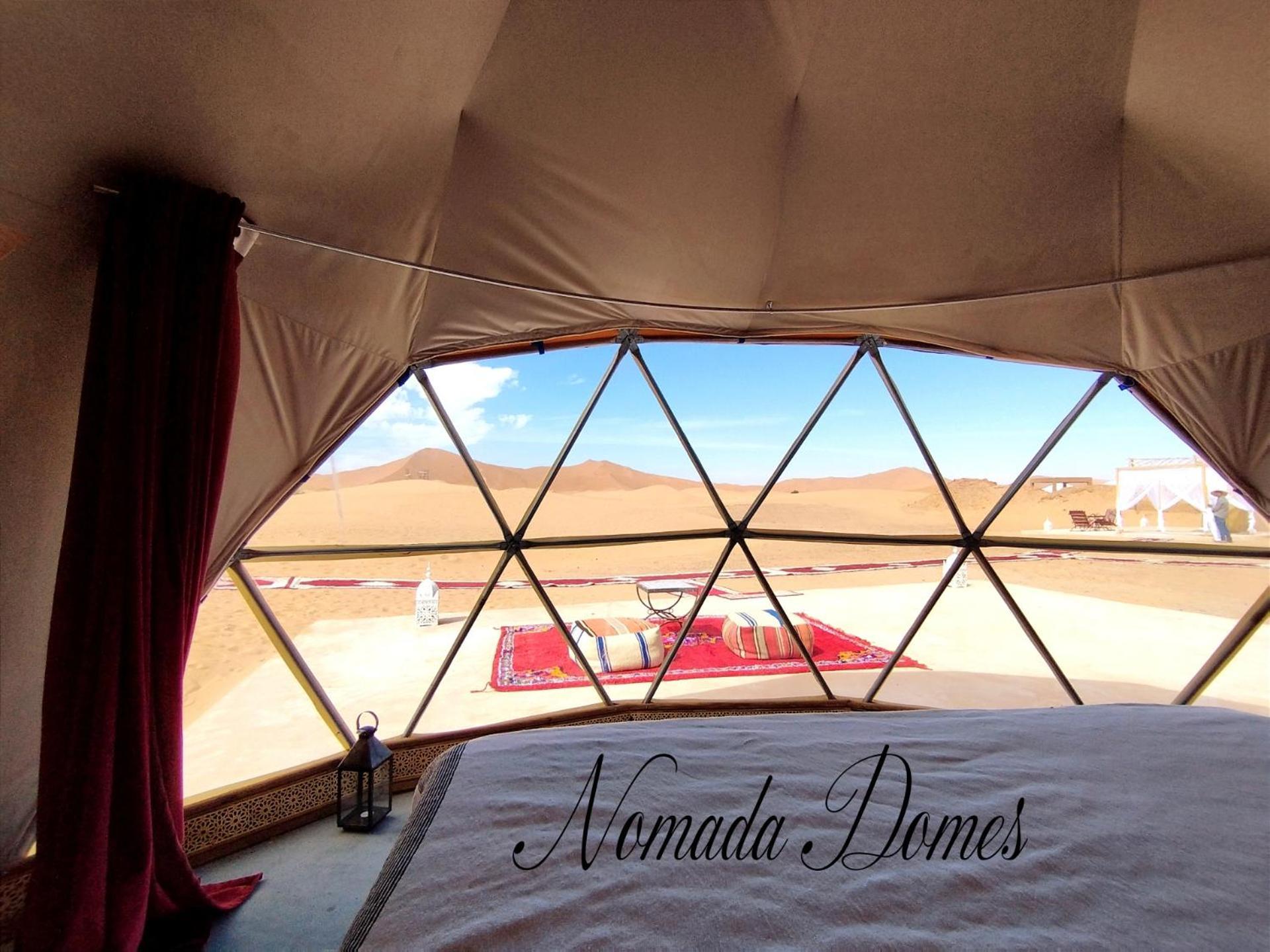 Hotel Nomada Domes Camp With Airco Merzouga Exterior foto