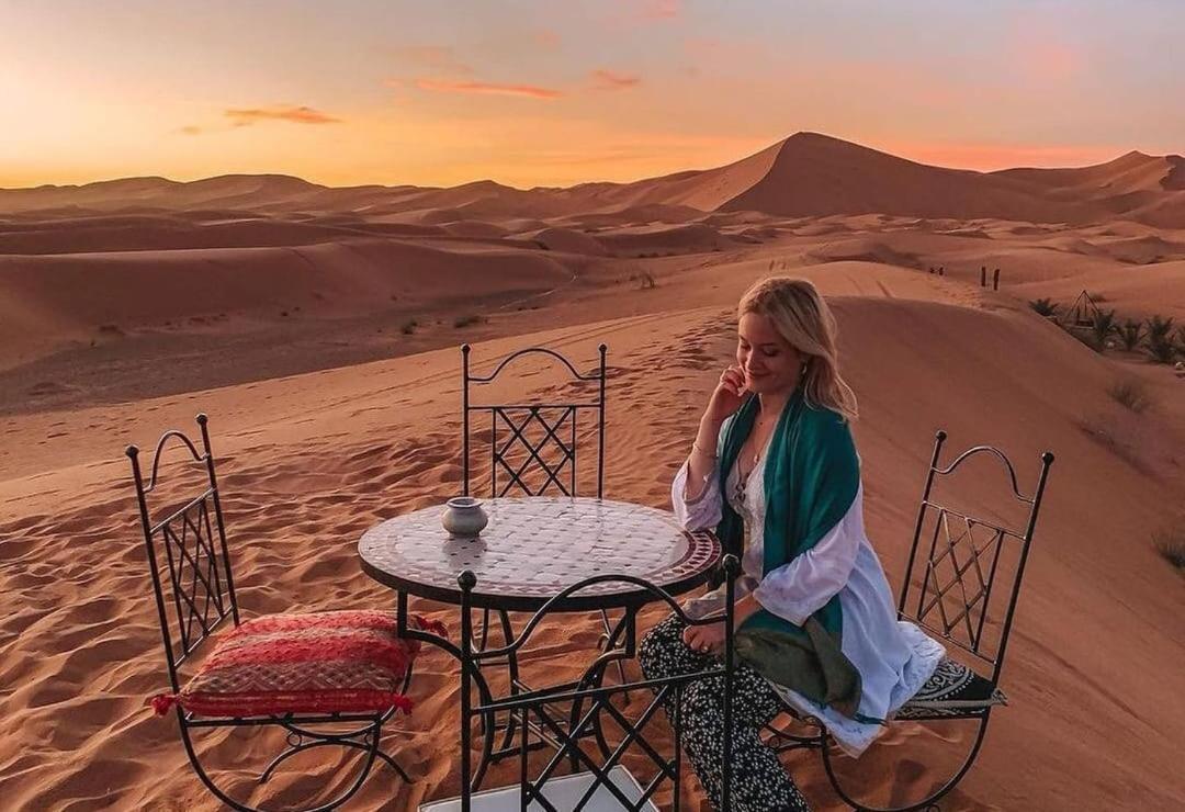 Hotel Nomada Domes Camp With Airco Merzouga Exterior foto